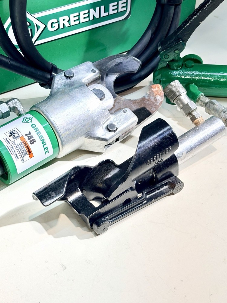 Greenlee 800 Cable Bender + 750 Hyd. Cable Cutter + 746 Ram + 767 Hyd Pump Case