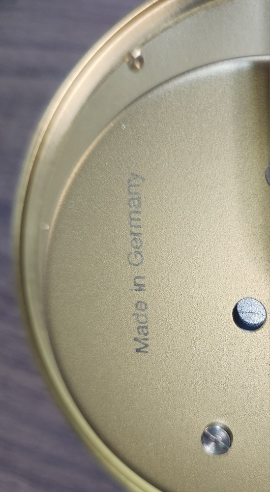 Weems & Plath German Barometer Brass
