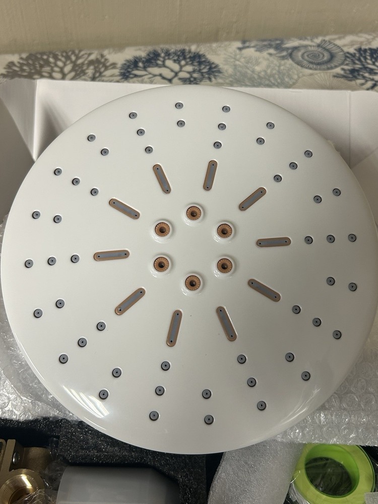 Shower System And White Shower Head