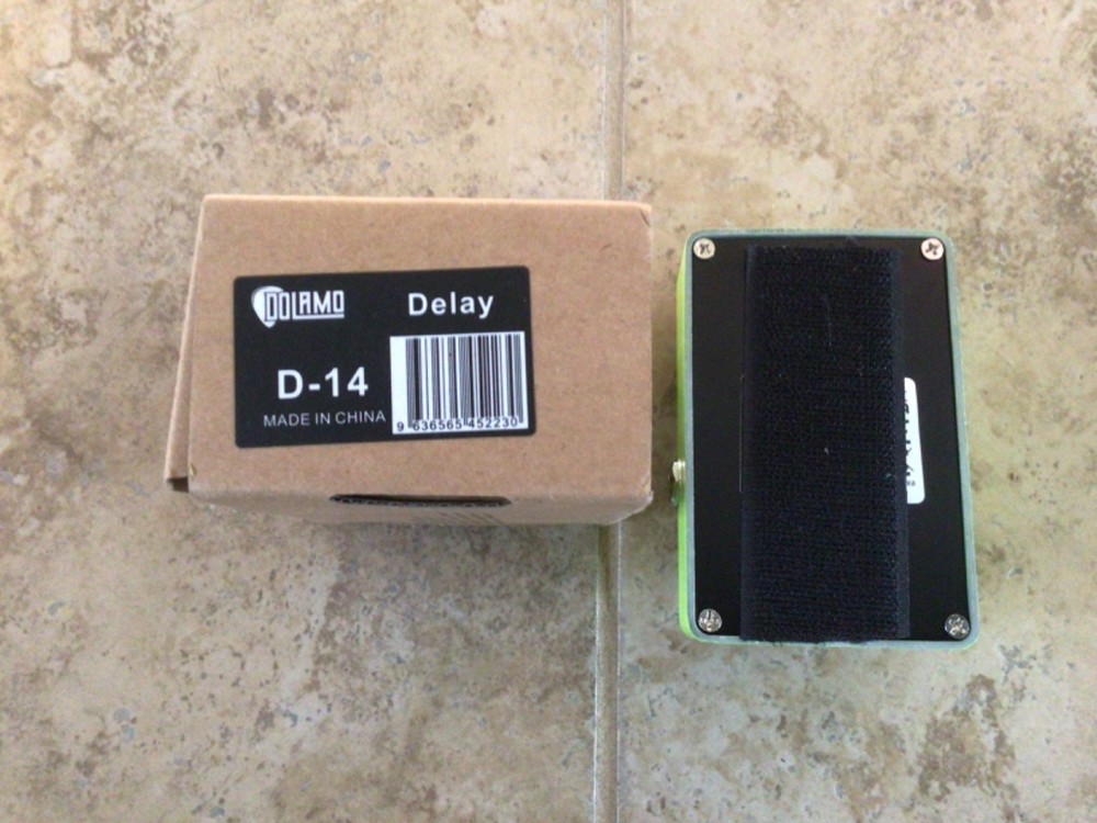 Dolamo D-14 Delay Guitar Effects Pedal Tested & Working