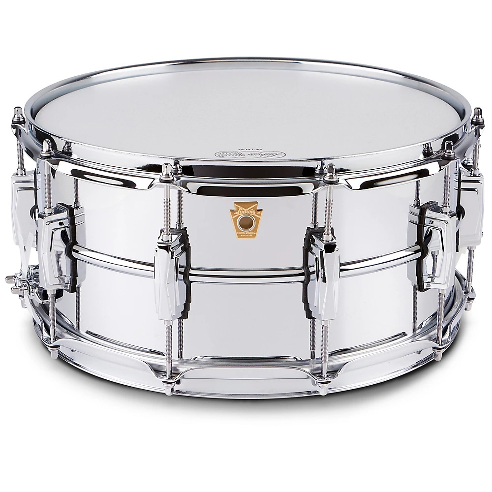 Ludwig Supraphonic Snare Drum Chrome with Protection Racket Case