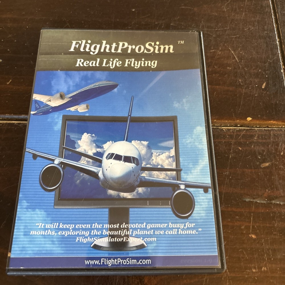 FlightProSim Real Life Flying Version 1.9.0 (PC, WIN, CD-ROM)
