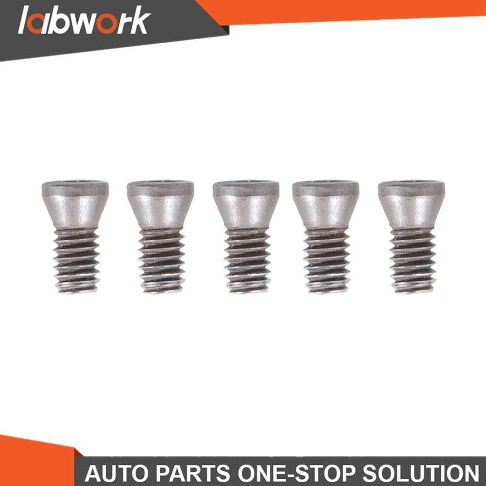 Labwork Carbide Indexable Turning Tool Bit With Carbide Inserts 5 PACK 3/8"