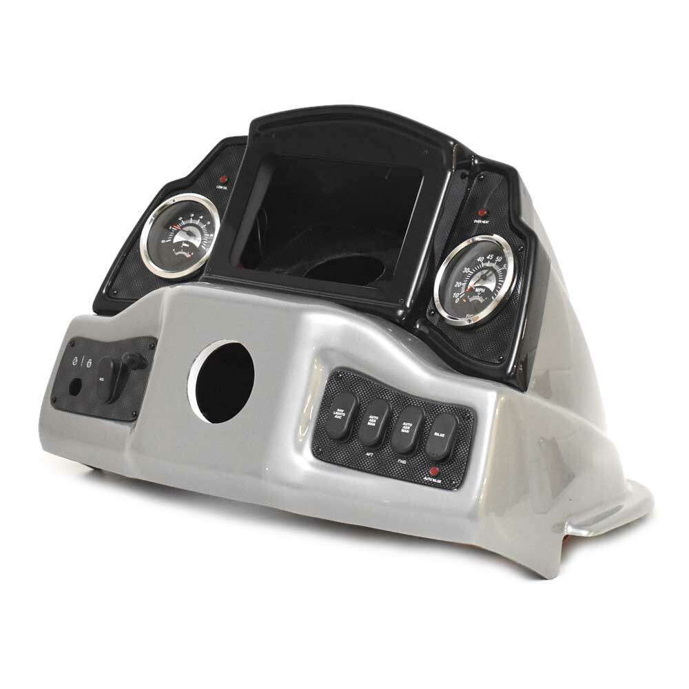 G3 Boat Dash Gauge Panel 73427460 | Side Console Black Glossy