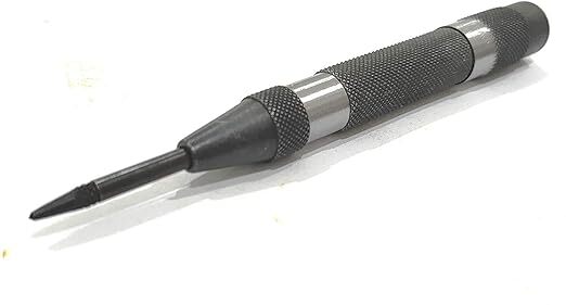Automatic Center Punch with Extra Replaceable Hardened Steel Tip- ( USA )