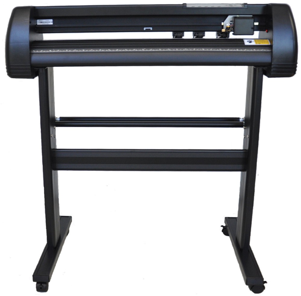 28" Vinyl Cutter Plotter Cutting Machine 3 Blade Software LCD Screen Sign Poster