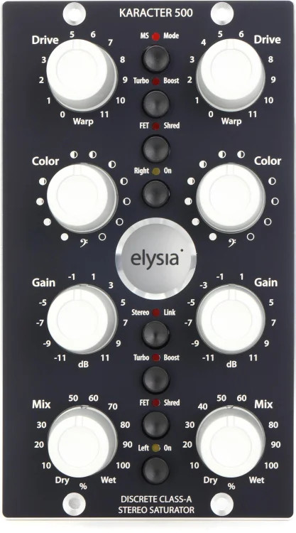 elysia karacter 500 Series Saturation/Distortion