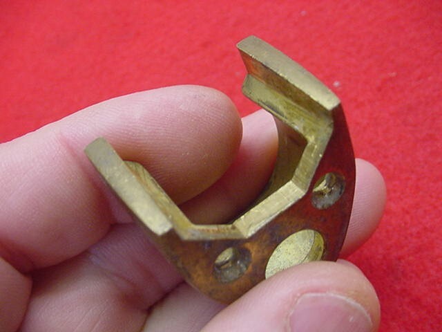 Muzzleloader Rifle Nose Cap-1" Hex Barrel-Brass -New Old Stock (D)