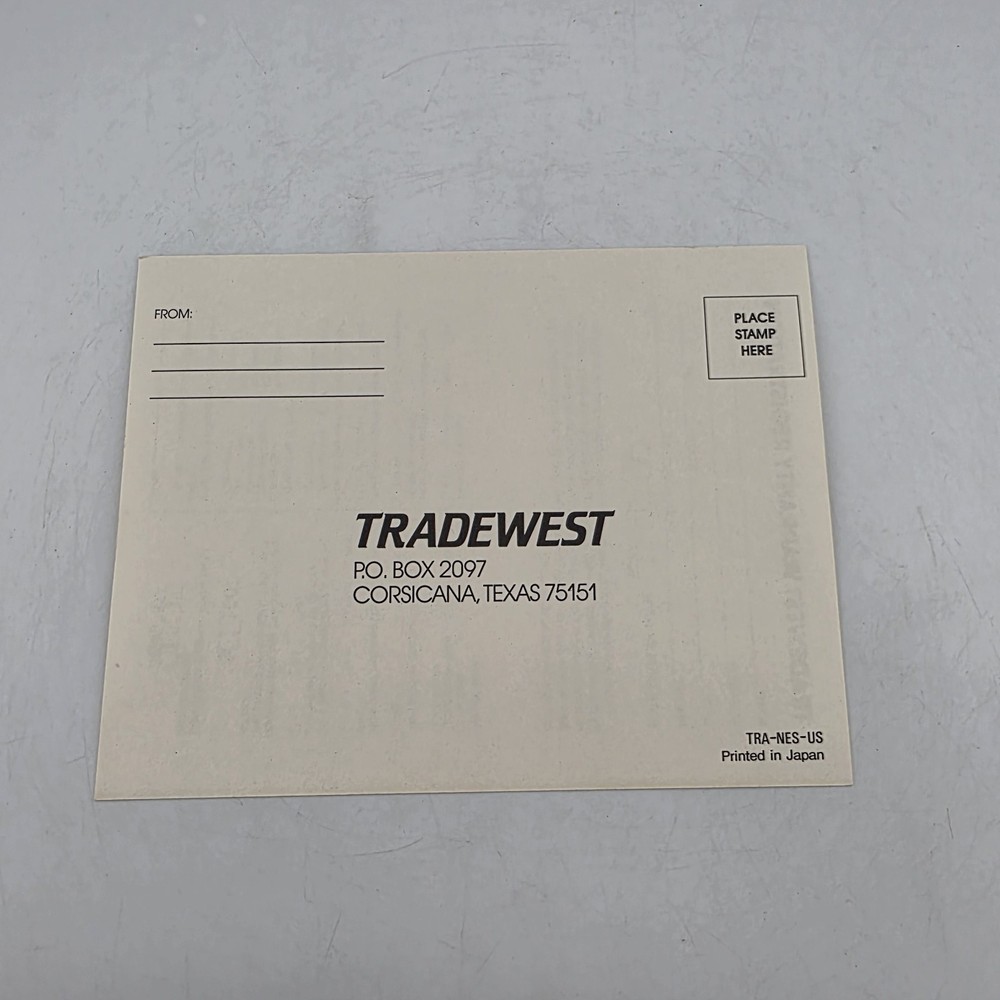 John Elway’s Quarterback – Box + Reg Card – Shrink - Authentic (No Game)