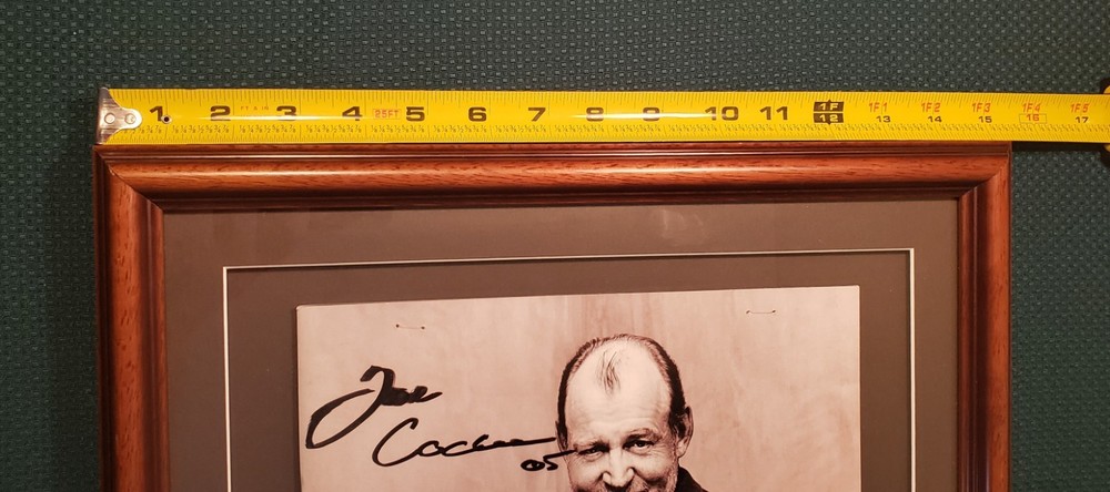 Joe Cocker Heart & Soul program Autographed, Professionally framed plus more