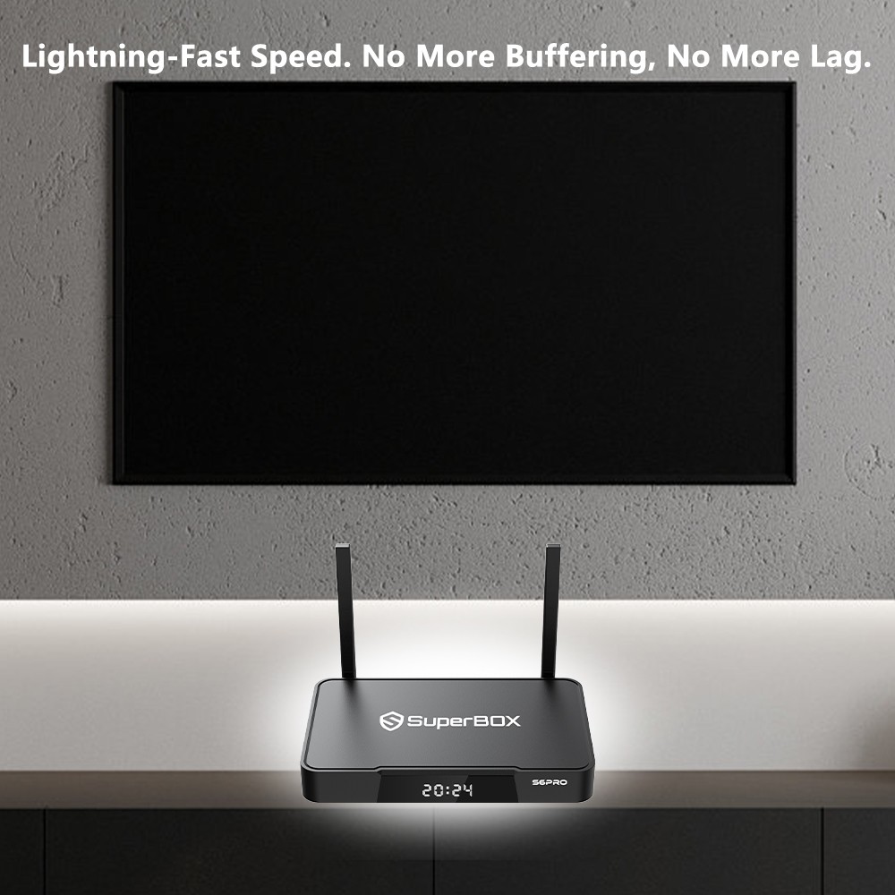 SuperBox S6 Pro BOX - Authorized Distributor - Message To Me Free Ship