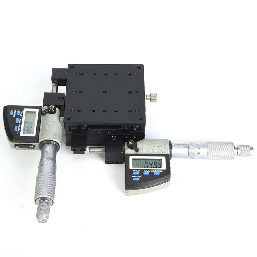 Micrometer Platform Digital 8x8cm 0.002mm Linear Stage Platform Accessory Part