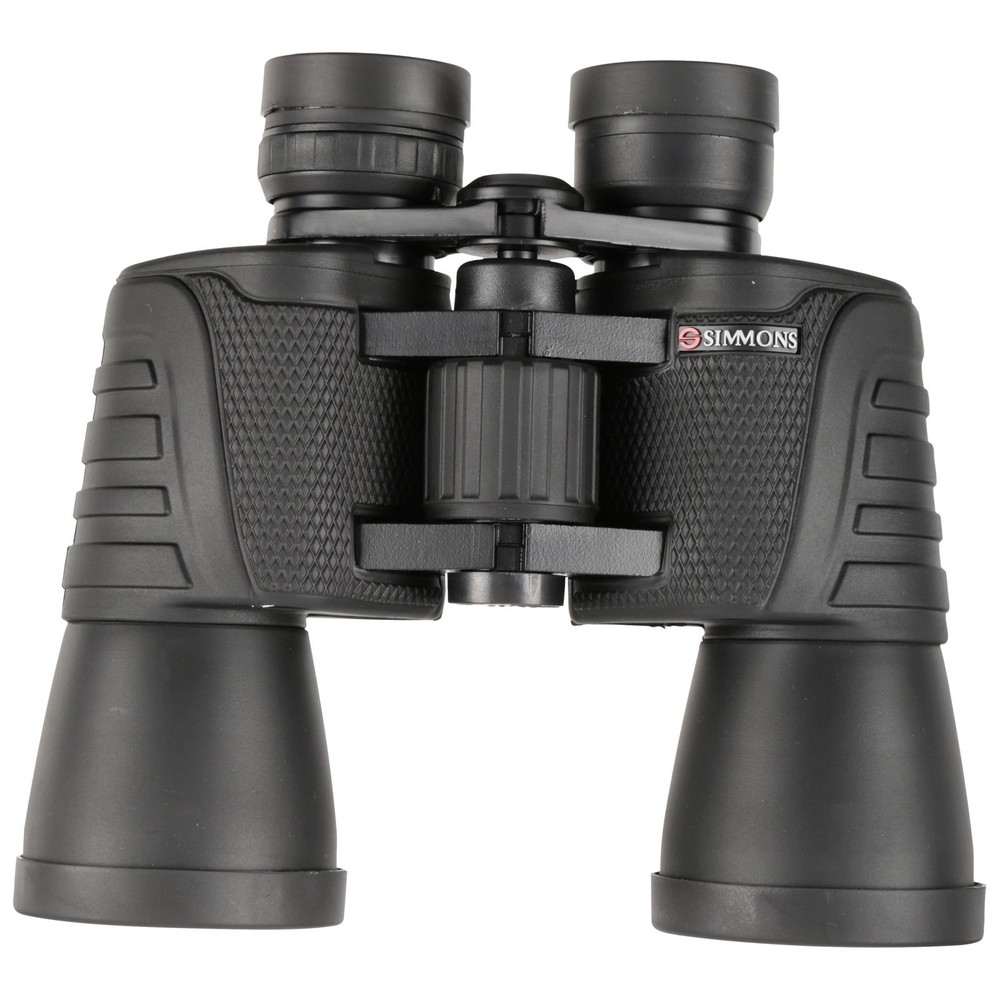 Prism Binoculars Black W/ Rubber Armor & Neck Strap – Durable