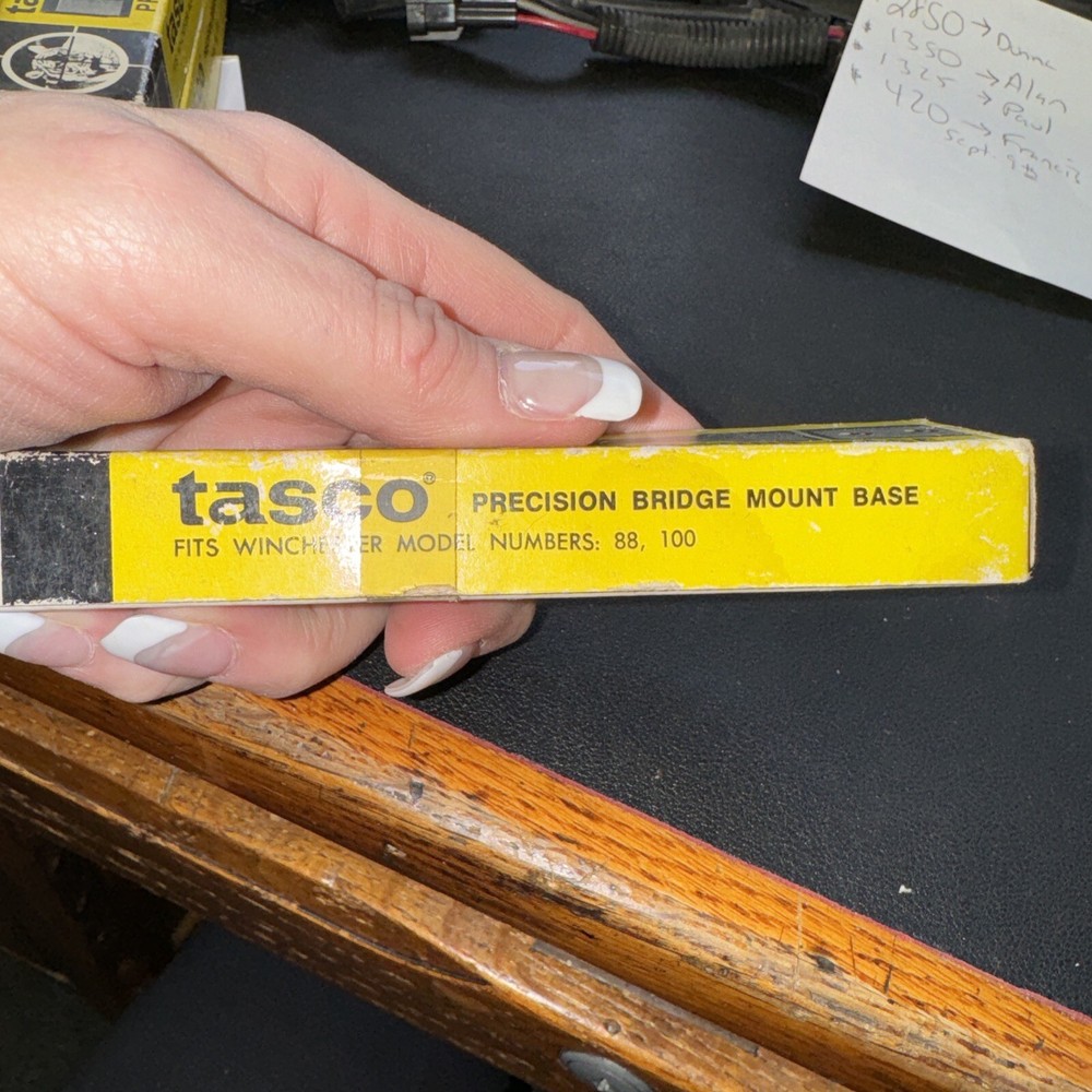 Tasco Bridge Mount Base NIB NOS # 88
