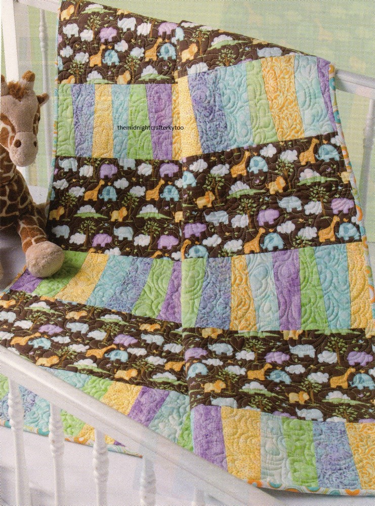 Baby Strings Quilt Pattern Pieced TM