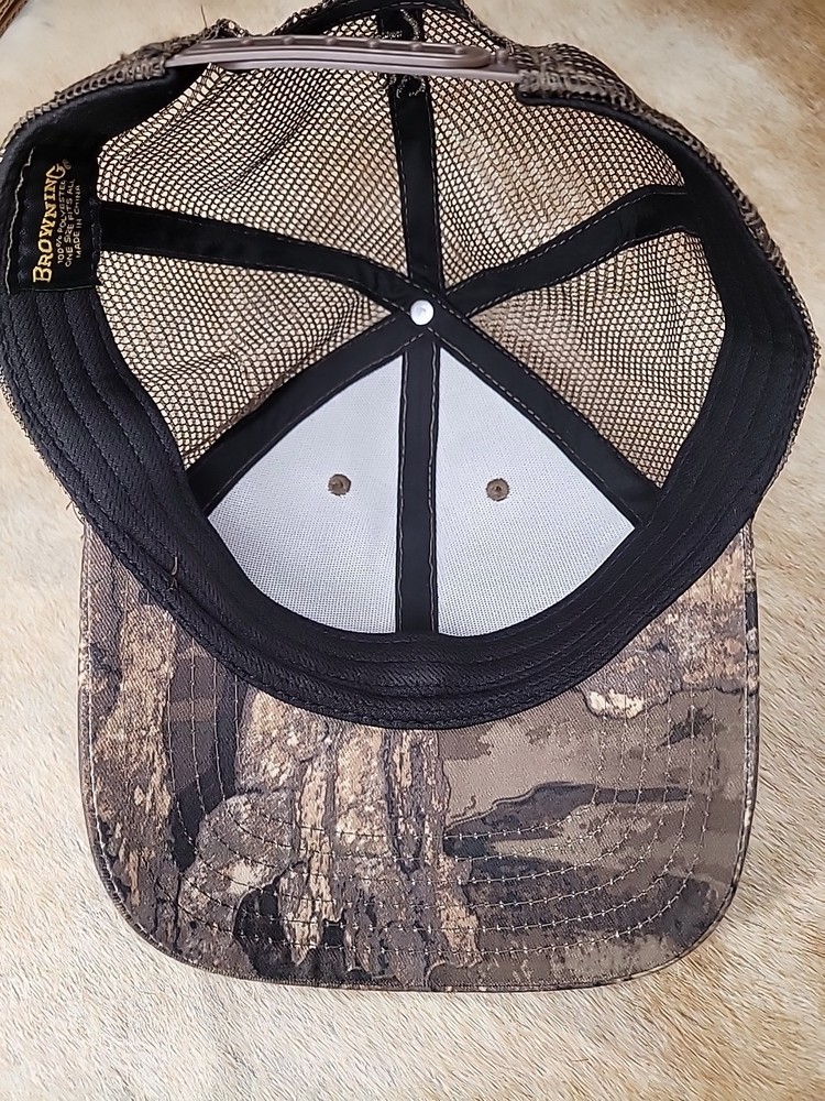 BROWNING BLOOD TRAIL MESH HAT Cap Snap Back OSFA