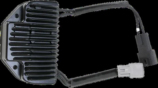 DS Black Solid State Voltage Regulator for Harley Dyna Wide Glide 04-05