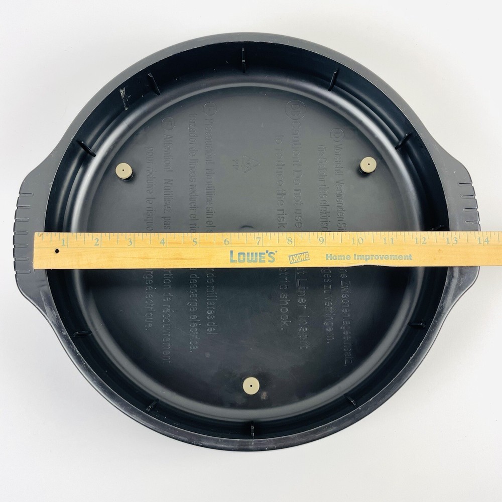 Nuwave Pro Plus Drip Tray, Base, & Rack 20631 Replacement Bottom Parts and Pan