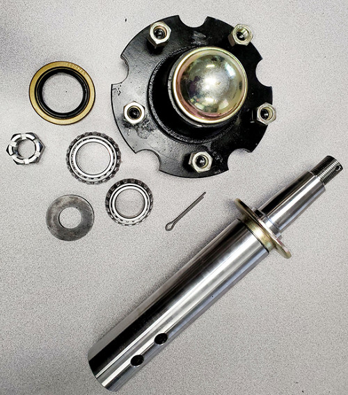 Schulte 203-004 Model FX250 Hub & Spindle Complete