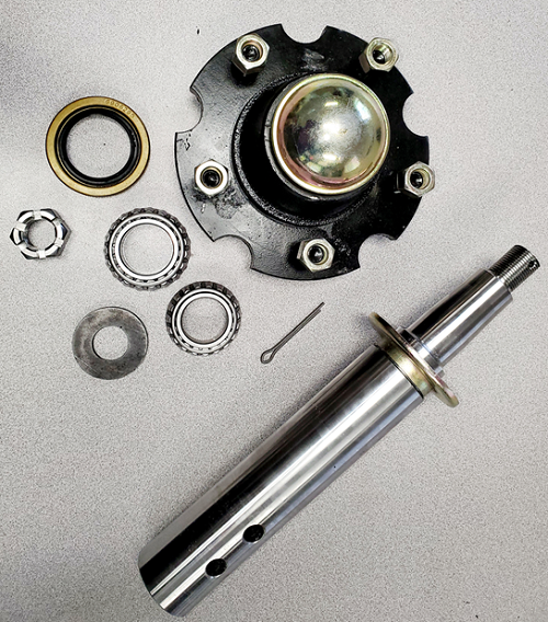 Schulte 203-004 Model FX250 Hub & Spindle Complete