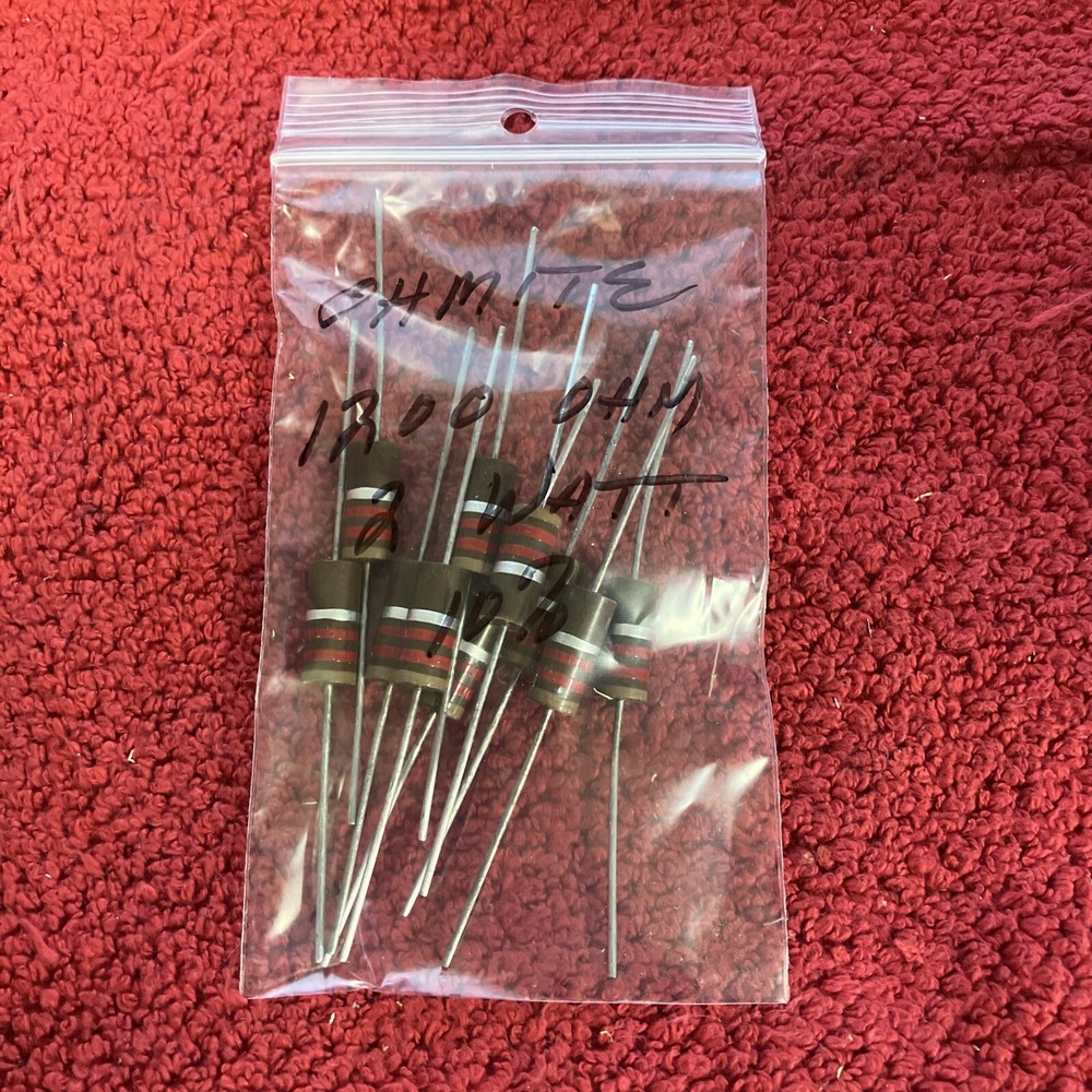 OHMITE 1200 OHM 2 WATT 10% 10 PCS NOS