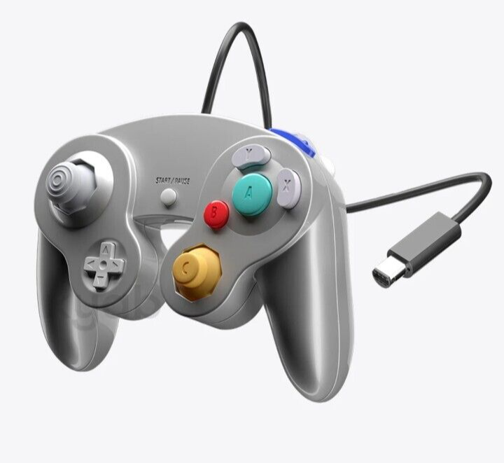 Wired Controller - For Nintendo GameCube Various Colors High Quality