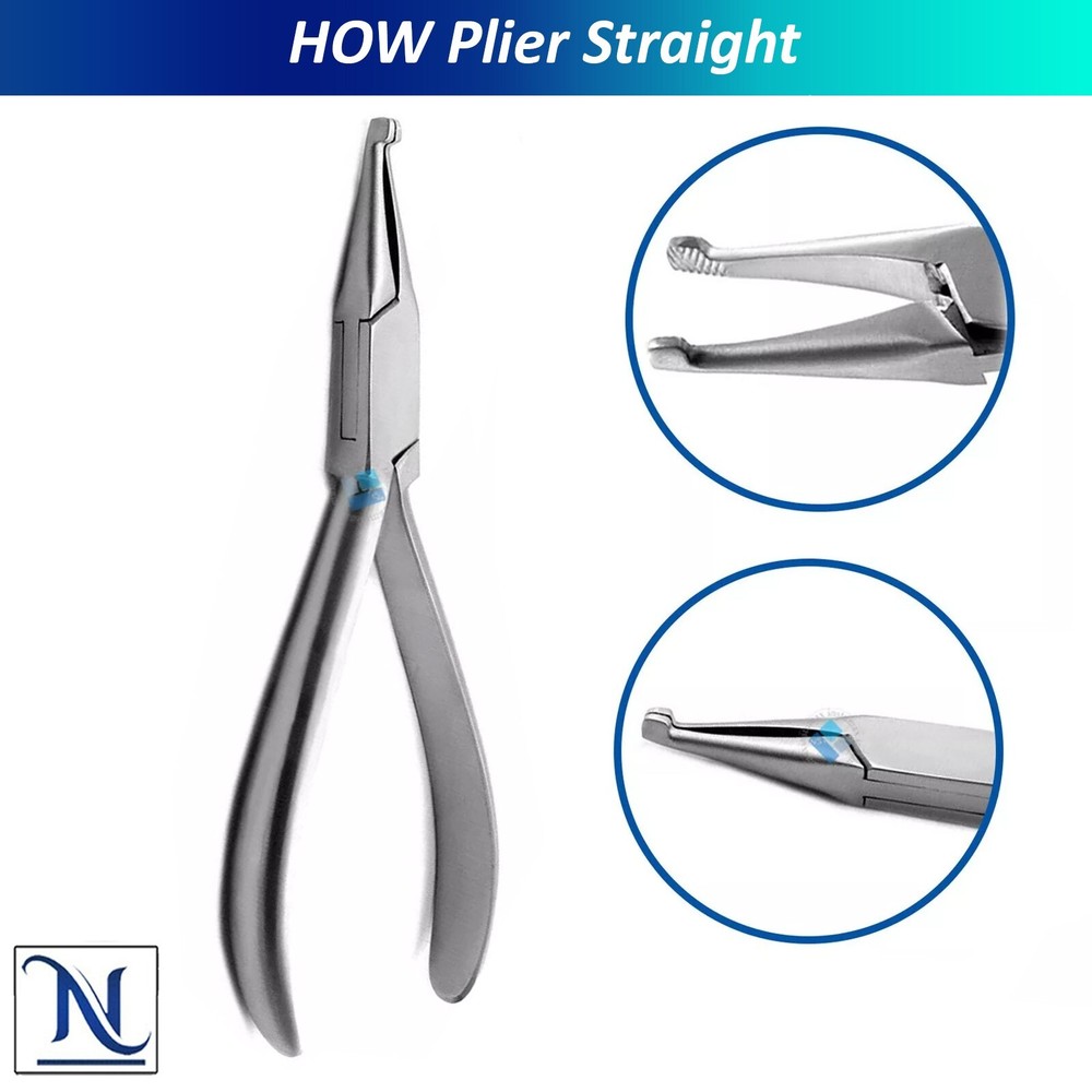X2 Orthodontic How Pliers | Straight Tips for Safe Precise Wire Bending Holding