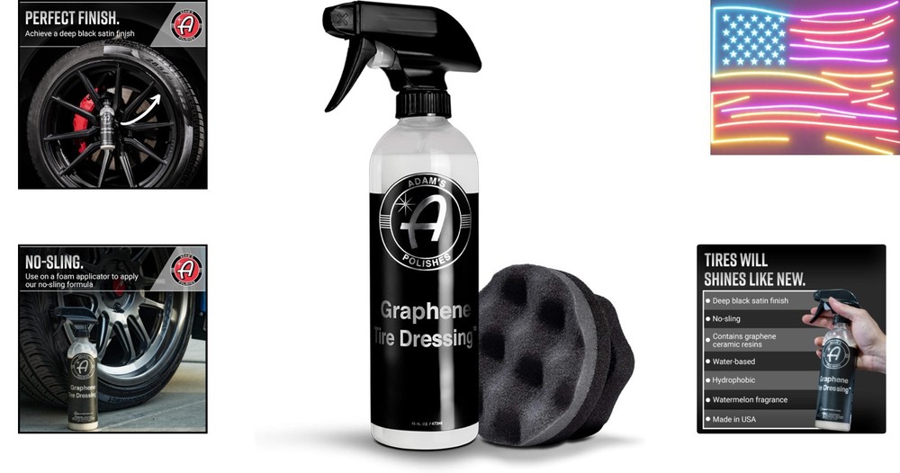 Graphene Tire Dressing Combo