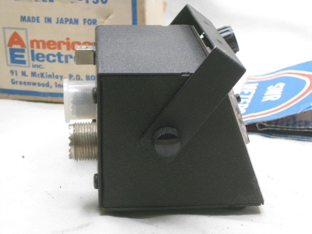 vintage 95-130 American Electronics 3 Function SWR Field Strength Meter