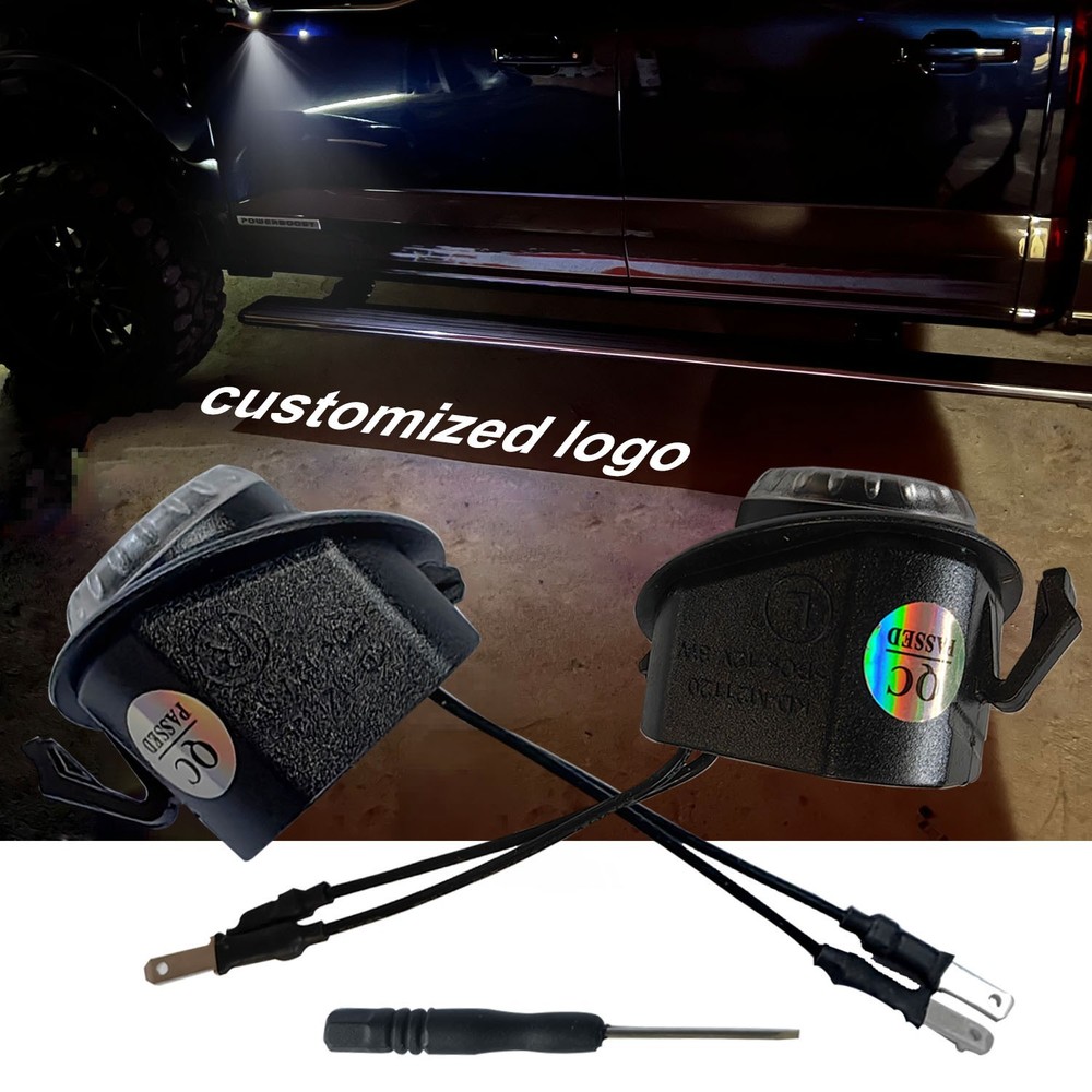 2pcs Side Mirror Puddle logo light for Silverado,Suburban,Tahoe,Z71 customized