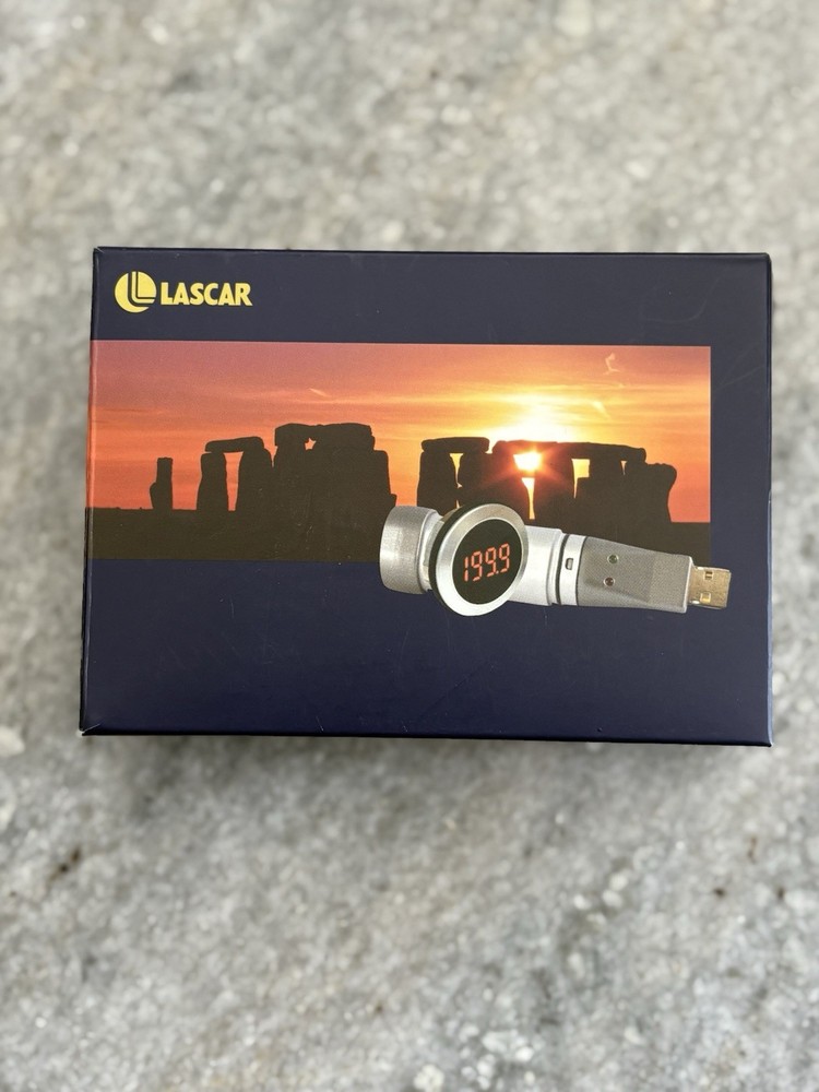 Lascar Electronics EL-USB-2-LCD Temp. Data Logger w/LCD Screen & Probe. NIB