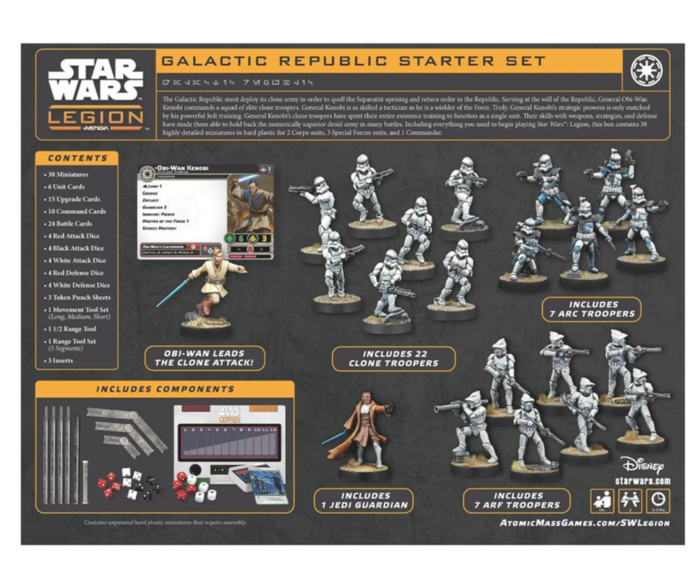 Star Wars Legion: Galactic Republic Starter Set