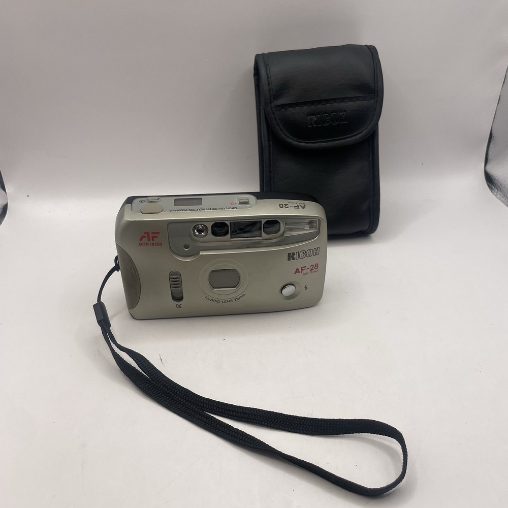 Ricoh AF-28 Automatic 35mm AF Compact Camera Battery Tested Working