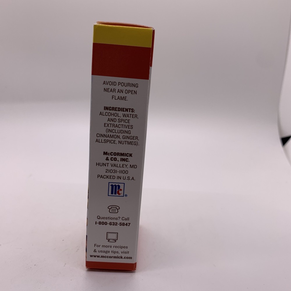 McCormick Pure Pumpkin Pie Spice Spice Blend Extract 2 Fl Oz