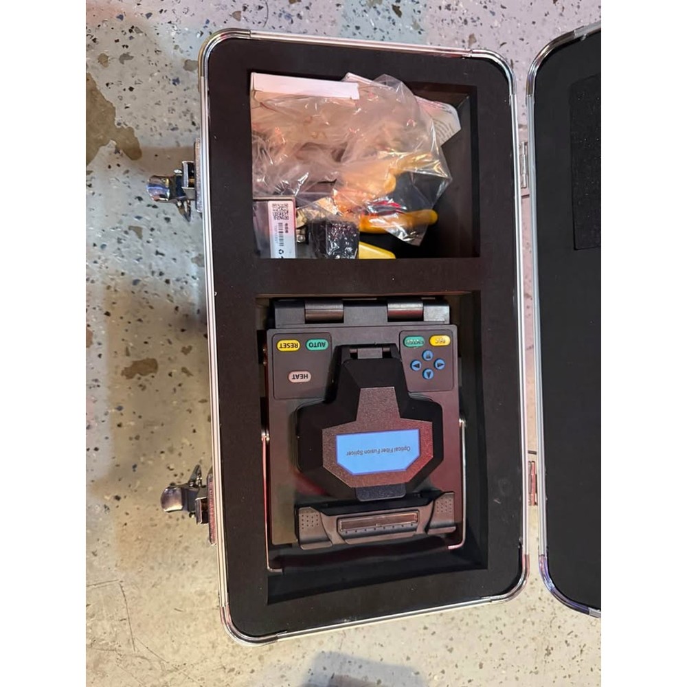 Fiber optic cable welder splicer