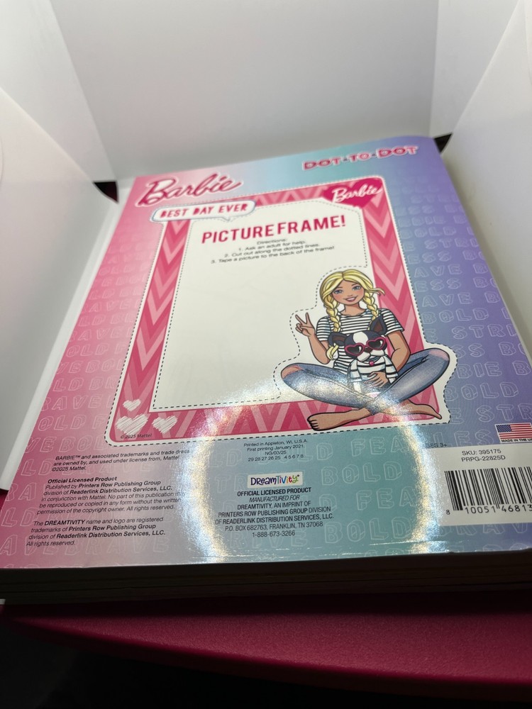 COLORING BOOK: Barbie strong bond