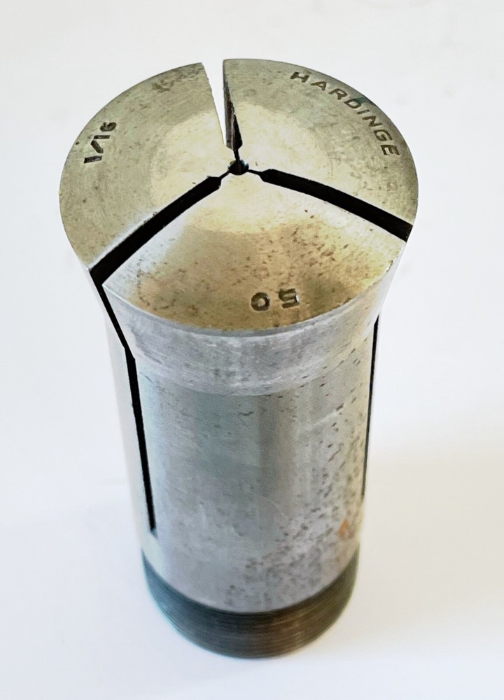 1/16" HARDINGE 5C Round Collet External & Internal Threads USA