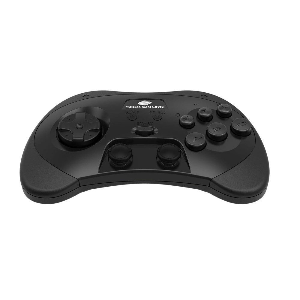 Retro-Bit SEGA Saturn 2.4GHz Wireless Pro Controller for Sega Saturn, PC, Switch