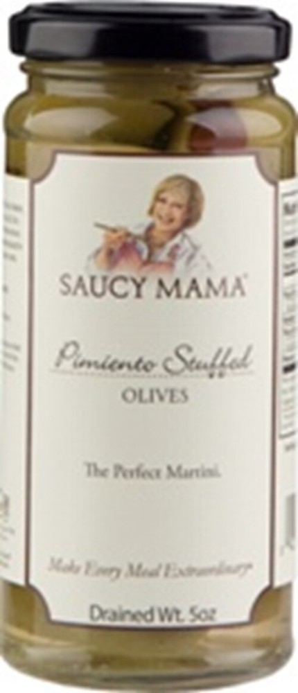 Saucy Mama Pimiento Stuffed Olives (5oz.) - 6 PACK