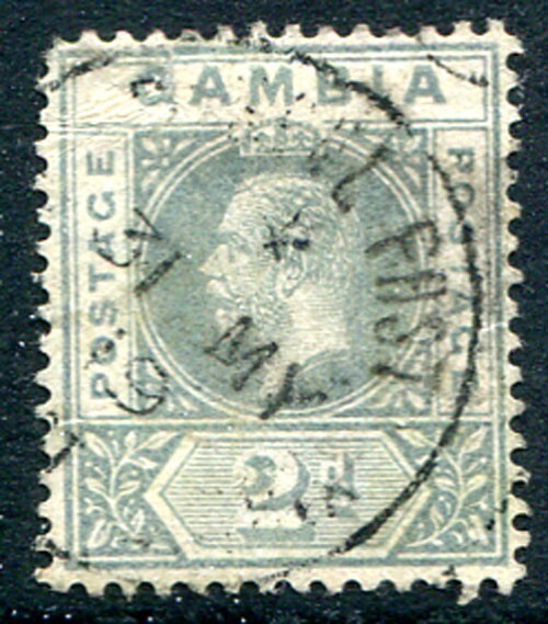 GAMBIA: (11149) PARCEL POST POSTMARK/CANCEL 1919