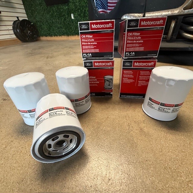 (6) Engine Oil Filter Motorcraft FL-1-A