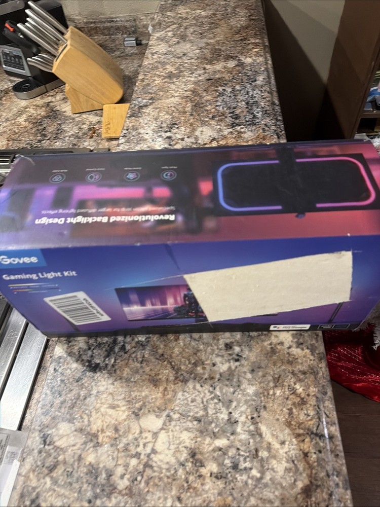 Govee Gaming BackLighting Kit H604A OPEN BOX SEE PICS Complete/Ugly Box