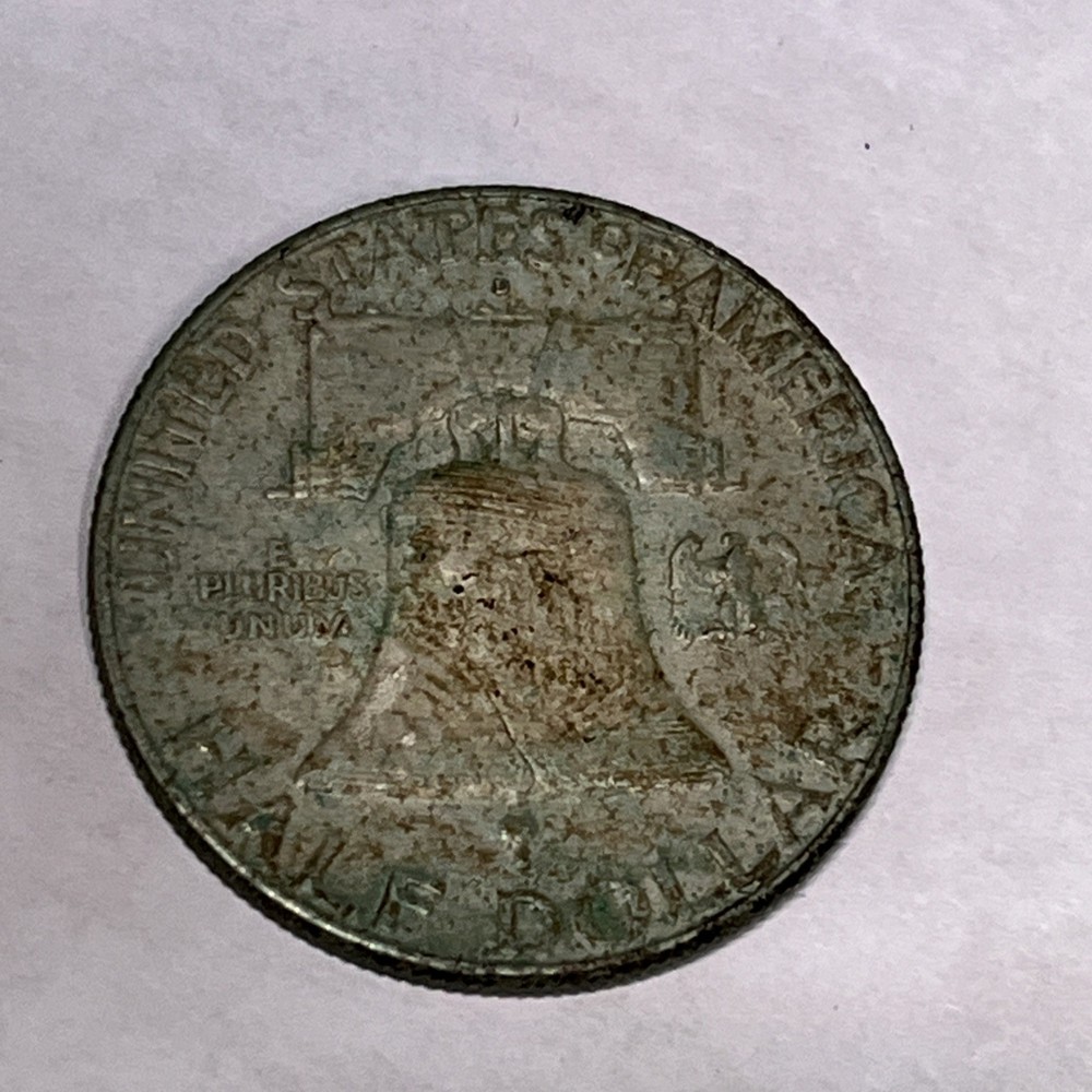 1963 P FRANKLIN HALF DOLLAR 90% SILVER