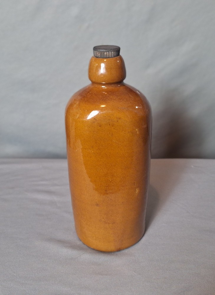 Vintage DBC Stoneware Bottle - Famous For Value