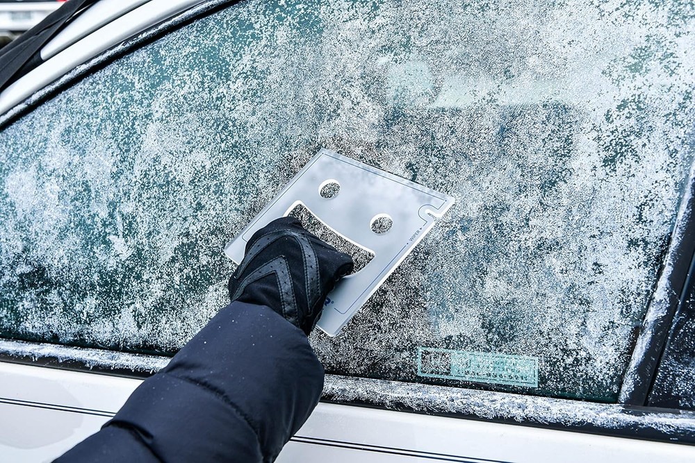 FrostGuard Scrape Buddy Car Ice Scraper - Clear Frost
