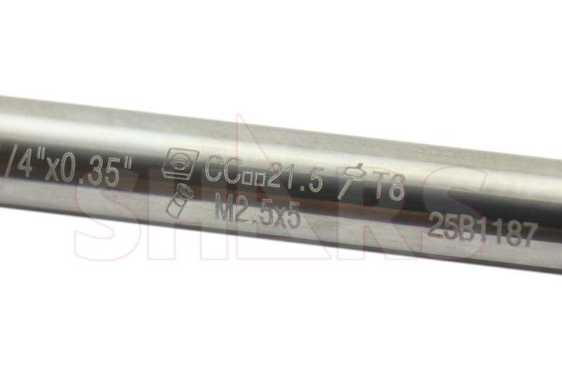 1/4" x 4" LH SCLCL Coolant Through Indexable Solid Carbide Boring Bar S]