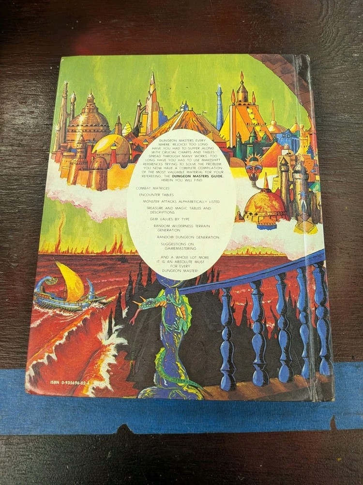 Dungeon Masters Guide Advanced Dungeons & Dragons AD&D 1979