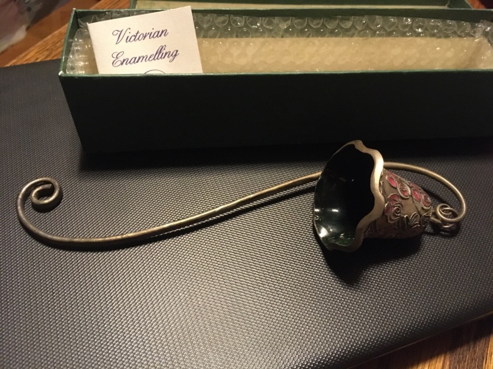 Enamel on Metal Candle Snuffer