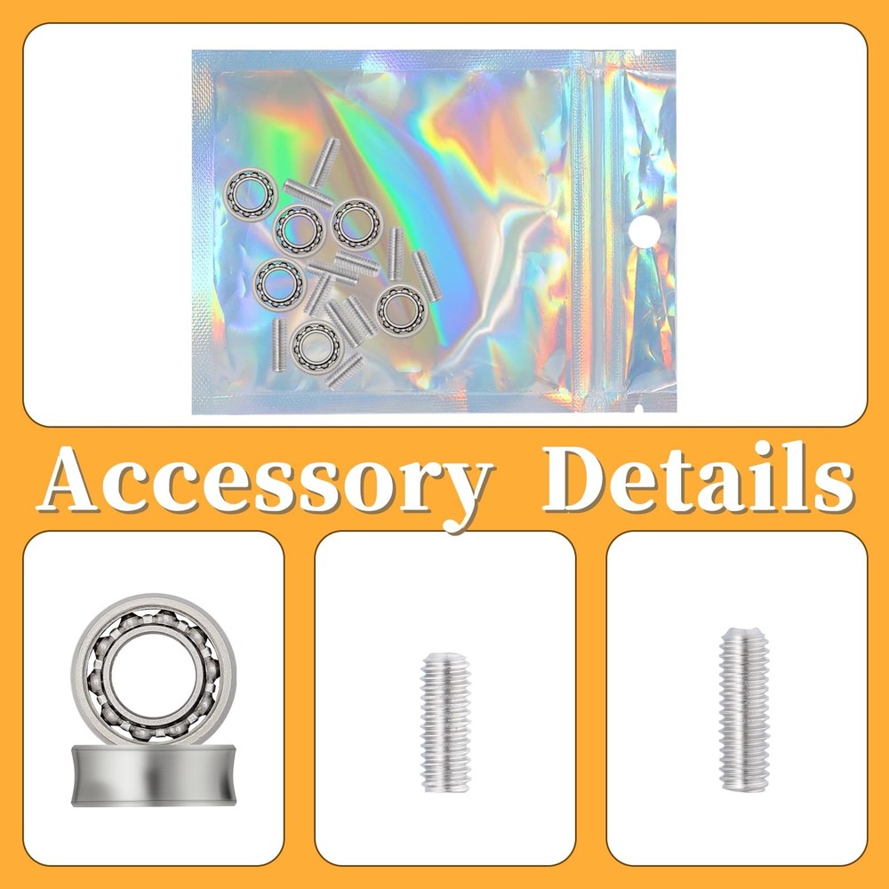 Yo-yo Bearing Accessory Set - Professional Replacement Kit with 6 Pcs...