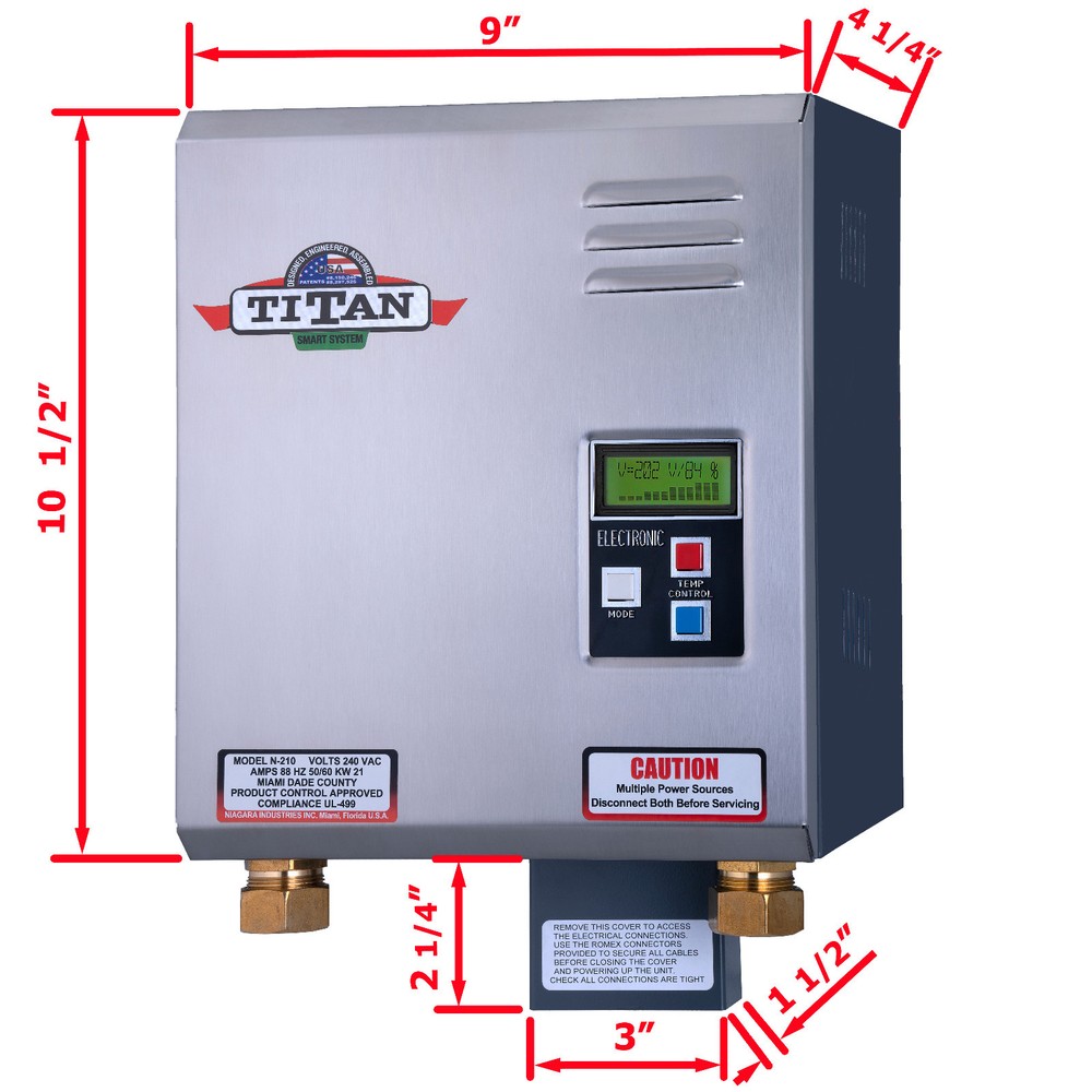 Titan N210 tankless water heater. Brand NEW Titan N-210. Ships Free the same day